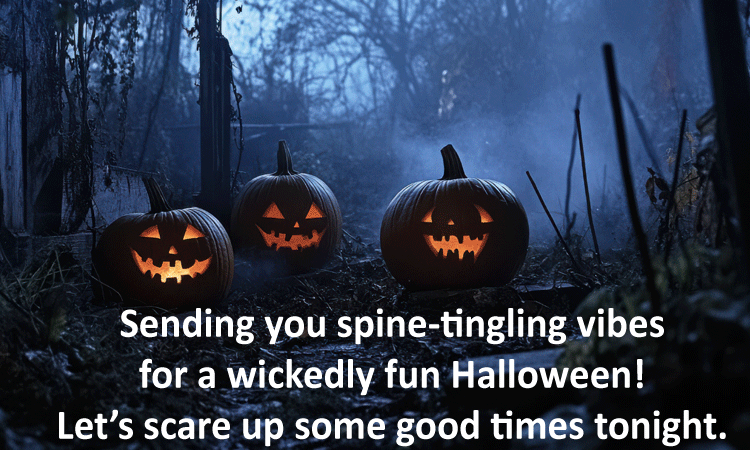 Spooky Halloween Wishes for Friends