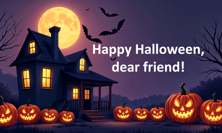 Happy Halloween, dear friend!